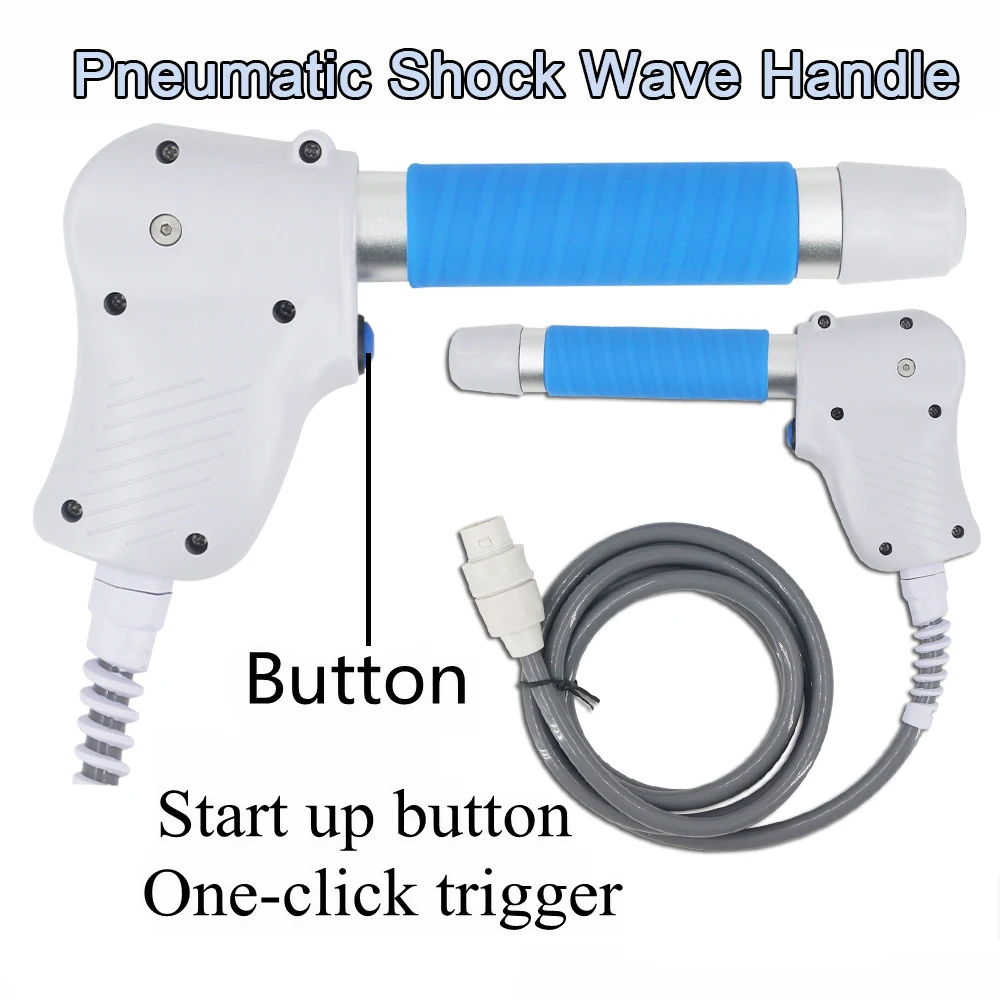 10Bar Pneumatic Shockwave Therapy Machine For Pain Relief Body Relaxation Shock Wave ED Treatment Health Care Massager