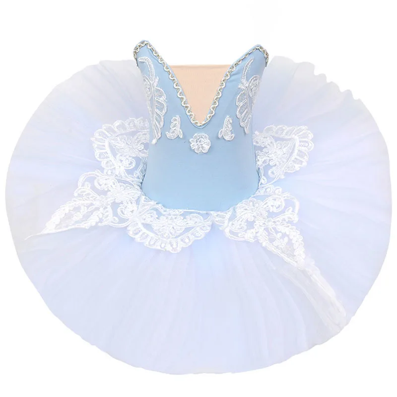 Jupe de ballet professionnelle pour enfants, vêtements de performance pour filles, jupe moelleuse d'été, petit cygne, Tutu de performance, nouvelle collection