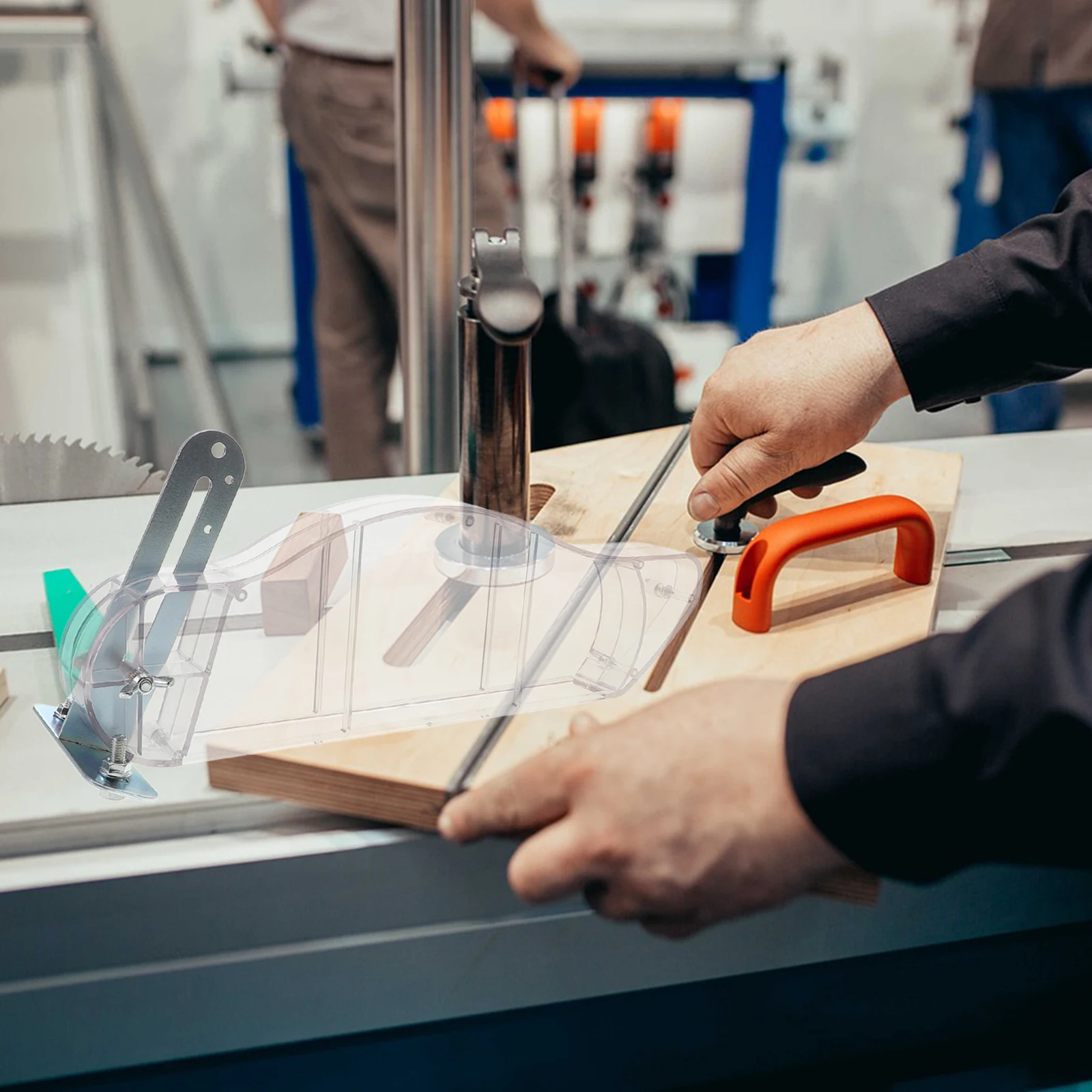 

Table Saw Dust Cover Collection Safety Enclosure Transparent Circular Accessories Workshop Use Dust Protection