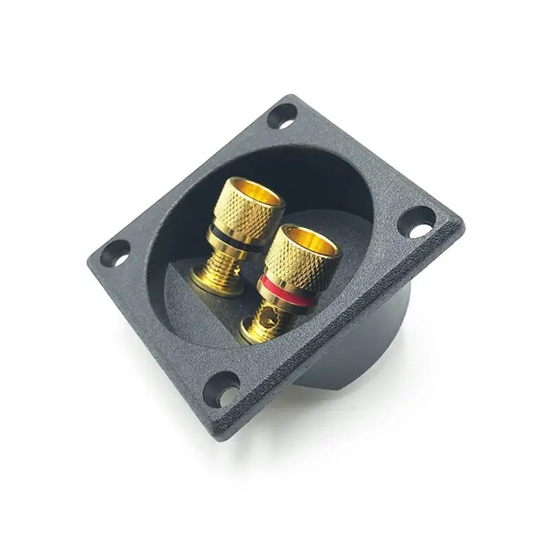 2 Way Speaker Box Terminal Binding Post Cup DIY Home Car Stereo Screw Cup Drop Shipping