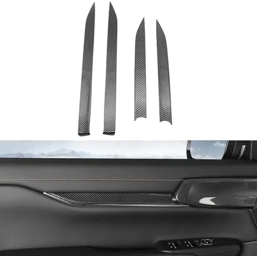 

Накладка на внутреннюю дверную панель для Ranger 2022-2024 | Защита панели подлокотника из АБС-пластика