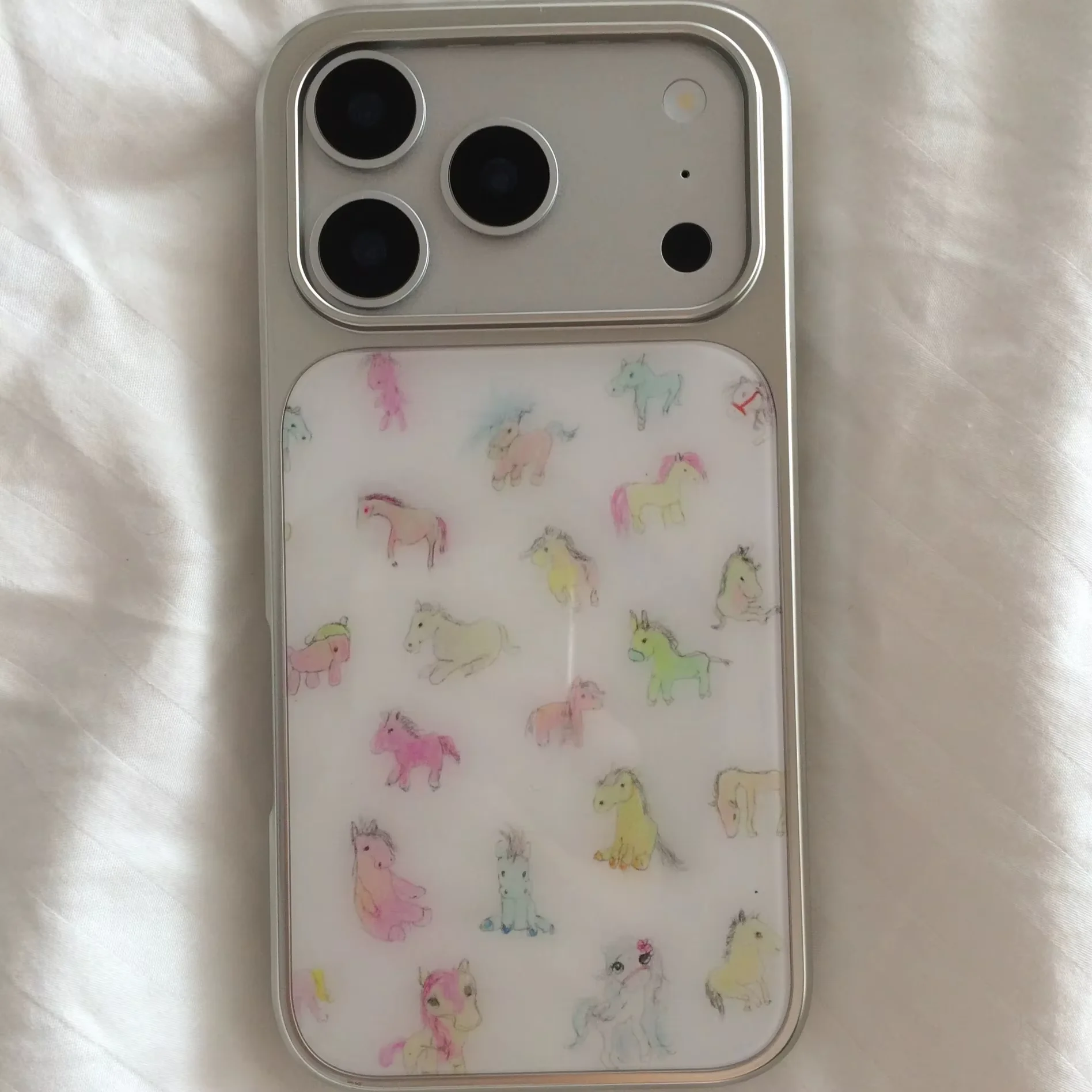Phone Cases Drop Proof - Modische, niedliche, farbenfrohe Pony-Kawaii-Cartoon-Handyhülle für iPhone