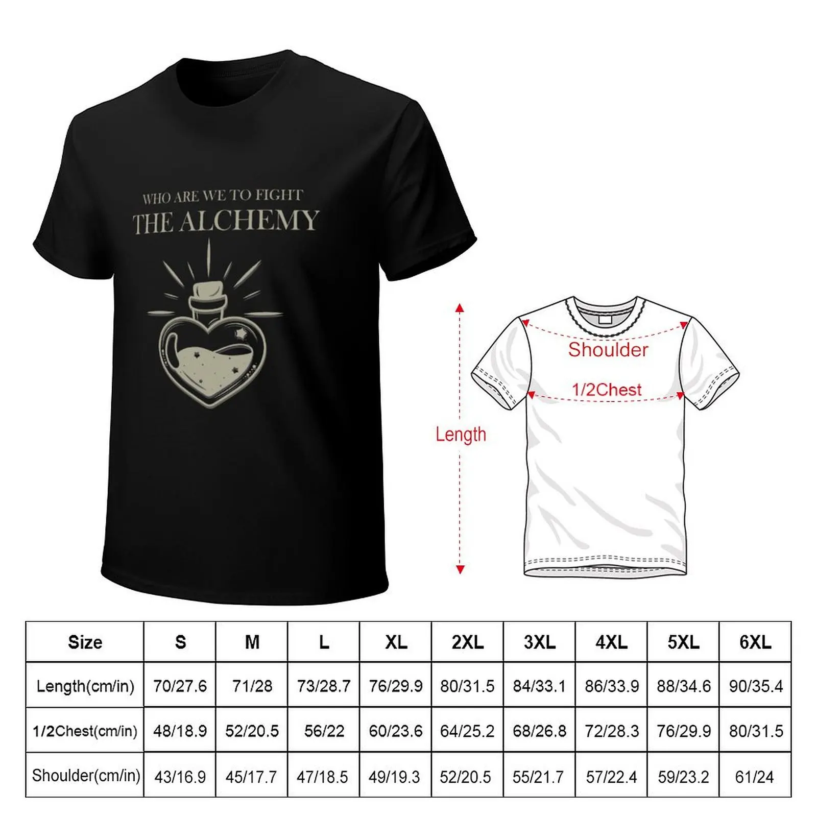 the alchemy T-Shirt Plus Size Simple Casual Top