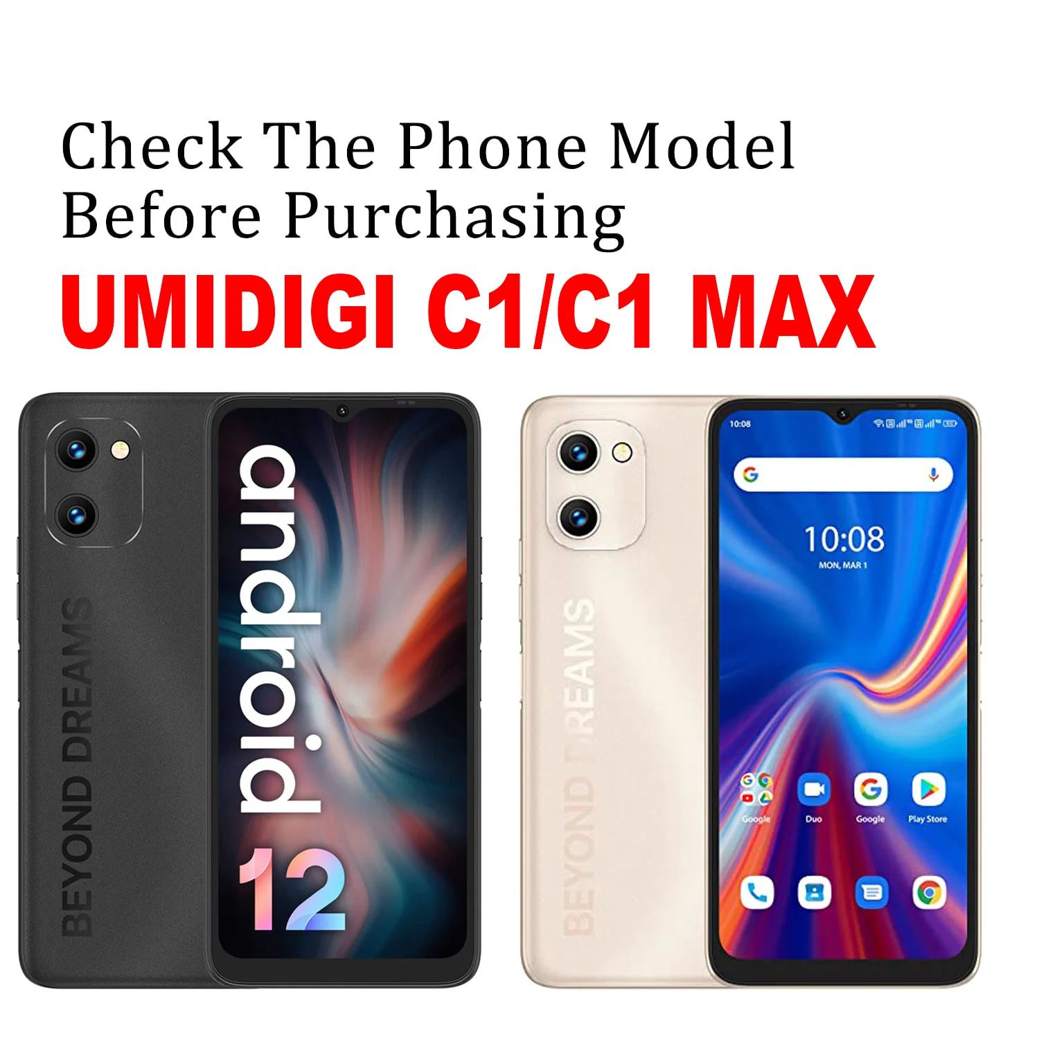 2/4Pcs Tempered Glass For UMIDIGI C1 MAX Screen Protector Glass Film