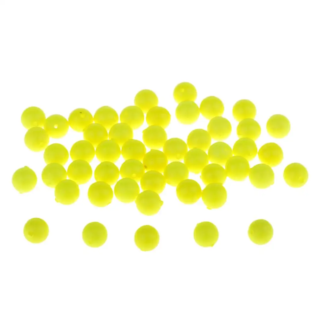 50x EVA Eye-catching Foam Ball Bean Fishing Area Applicable to