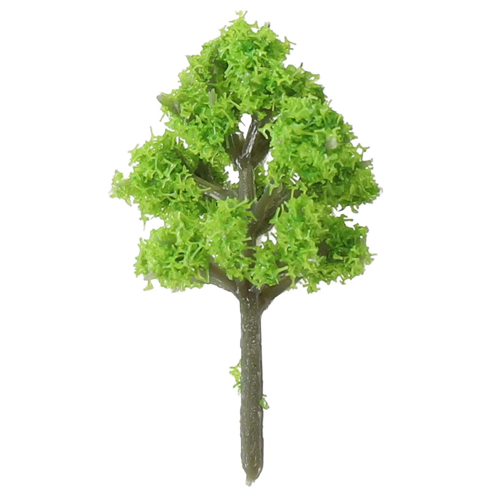 Scène modèle arbres décoration Diorama vert paysage disposition Mini bricolage en plastique chemin de fer résine 10 pièces échelle