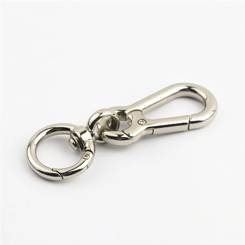 New Tail Ring Spring Hook Clasp Light Gold Key Ring Lobster Clasp Dog Clasp Connect Bag Hardware Accessories