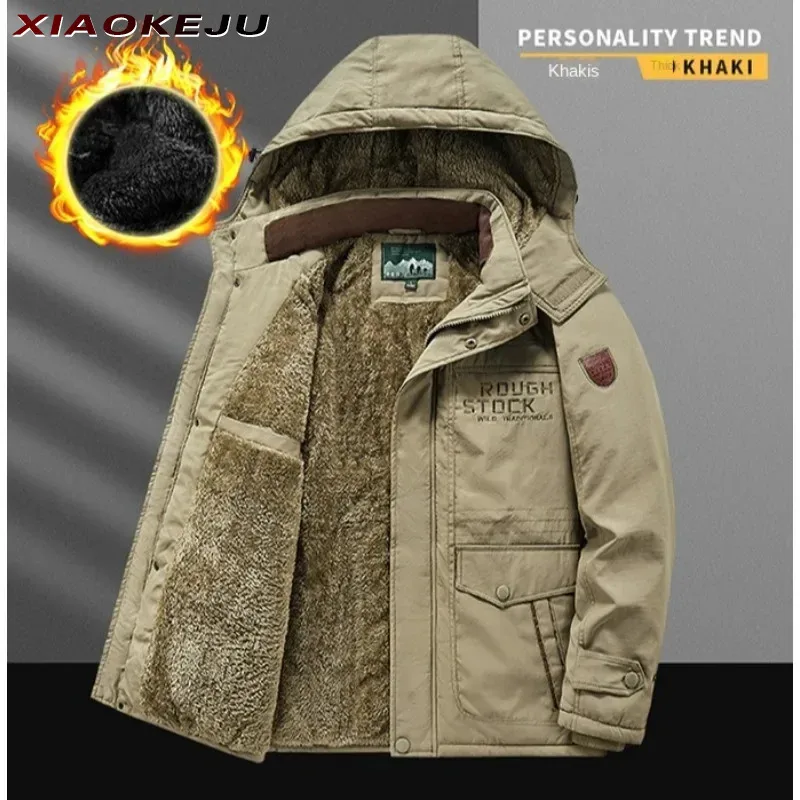 

Light Hooded Jackets Men's Anorak Men Winter Outdoor Best Selling Overcoat Down Sports Coat New Coats & Heavy Fishing Leisure