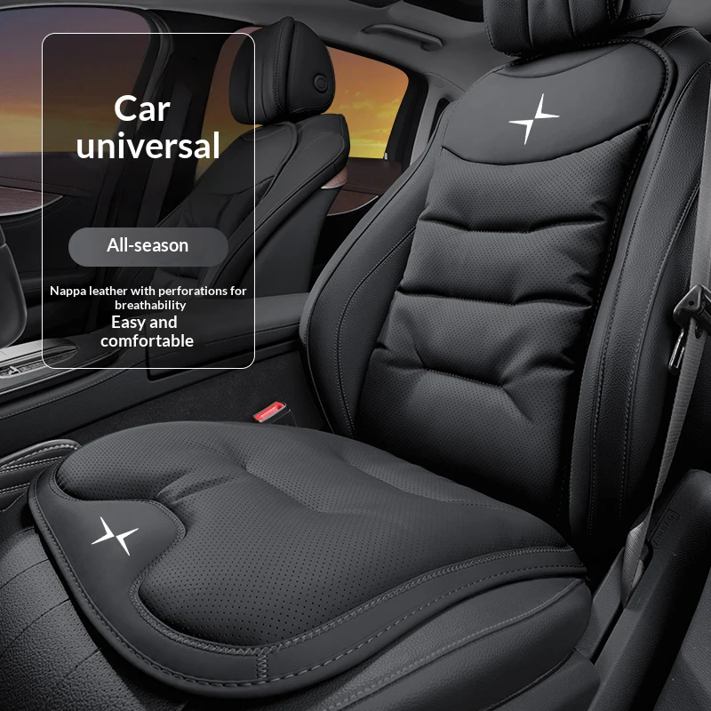 New Car Seat Cushion Cover For Polestar 1 2 3 4 5 2025 2026 Breathable Four Seasons Leather Seat Protection Pad Auto Accessories