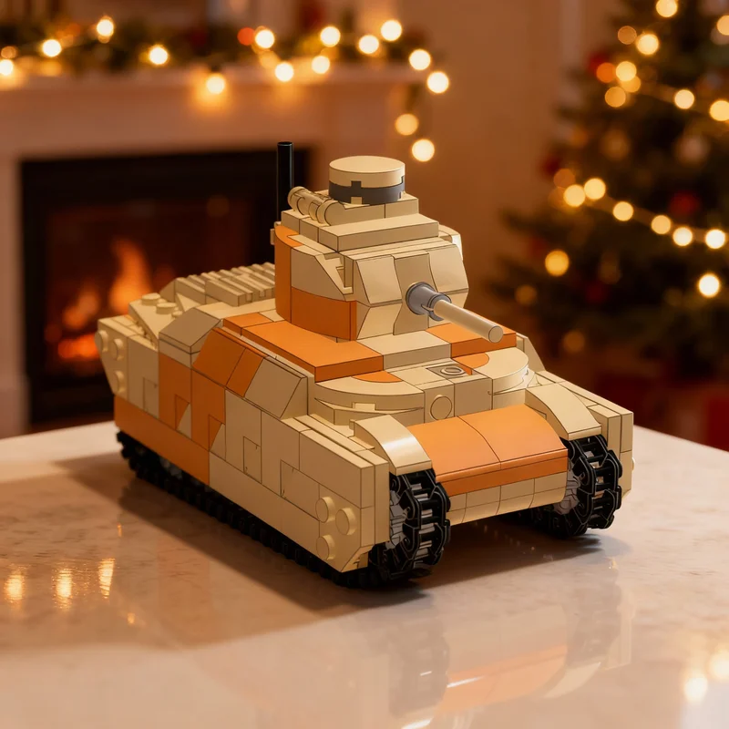 

Набор строительных блоков MOC Tank Matilda II, 365 деталей, для самостоятельной сборки, креативный подарок, коллекционный предмет, декор для дома и офиса, премиум-класс, для взрослых и детей
