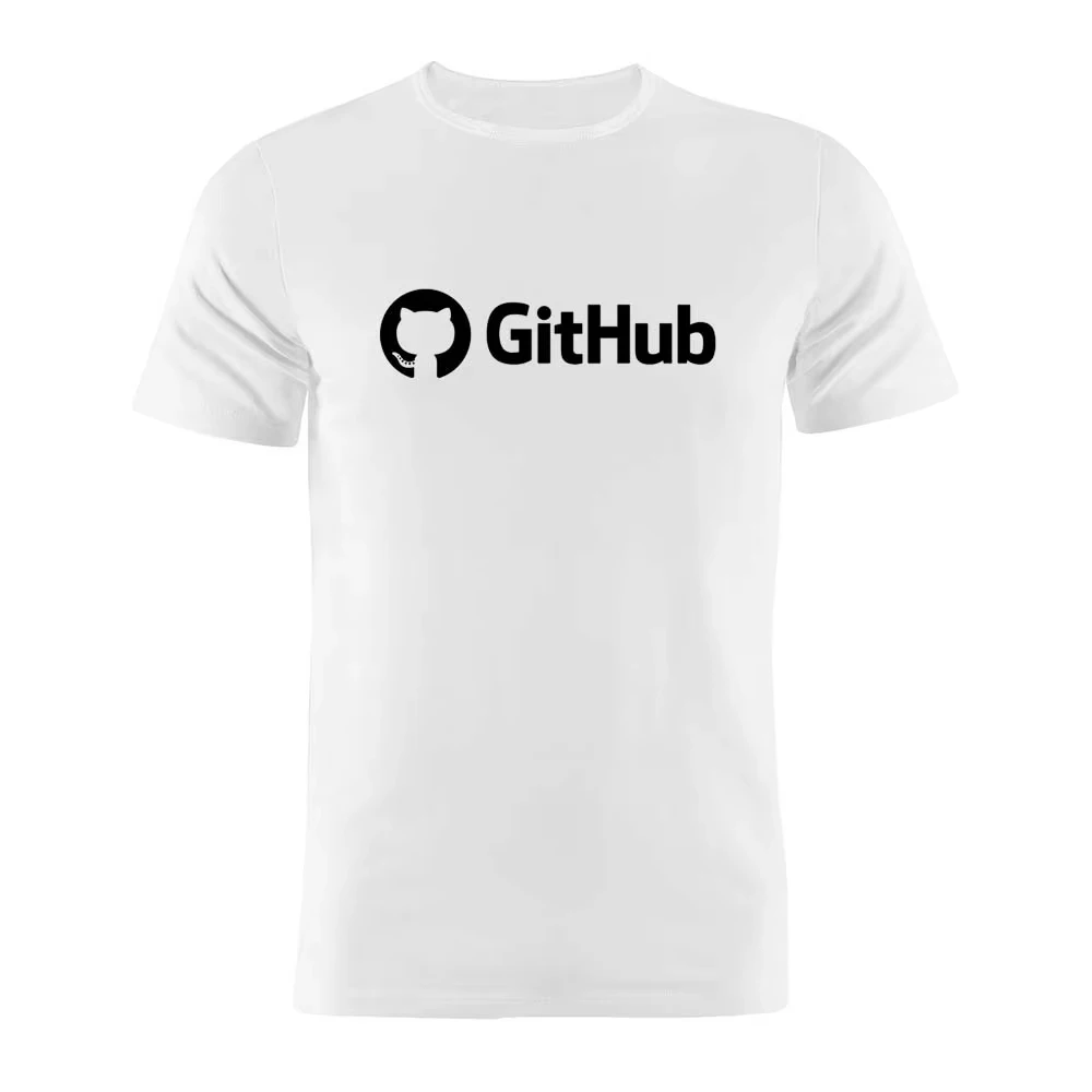 

Футболка унисекс из чистого хлопка с принтом для программистов, разработчиков, кодировщиков, подарок на тему GitHub.