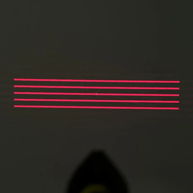 5 Parallel Lines Laser Module Grating  DOE Diffraction 650nm