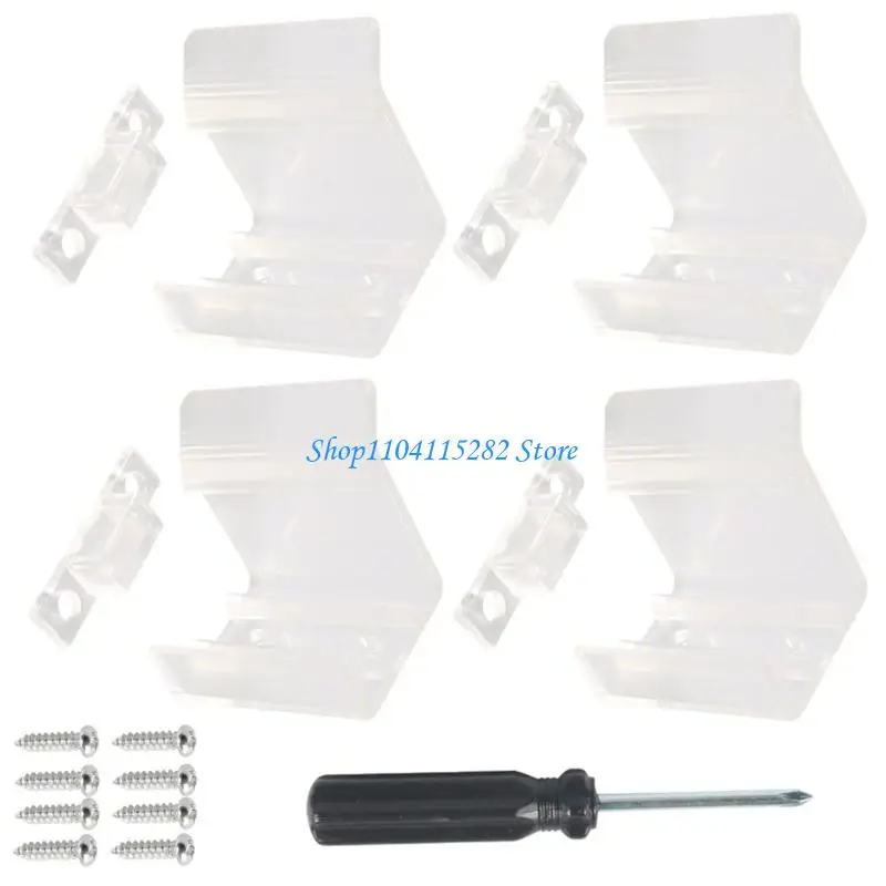 

A2BF Clear Sliding Mirror Door Latches Trailer Interior Hardware for Secure Closure