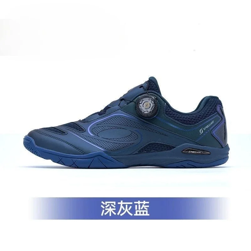 

2026 Original Brand Professional Table Tennis Shoe Top Quality Quick Lacing Gym Badminton Shoe Comfortable Indoor Court Shoe 36-