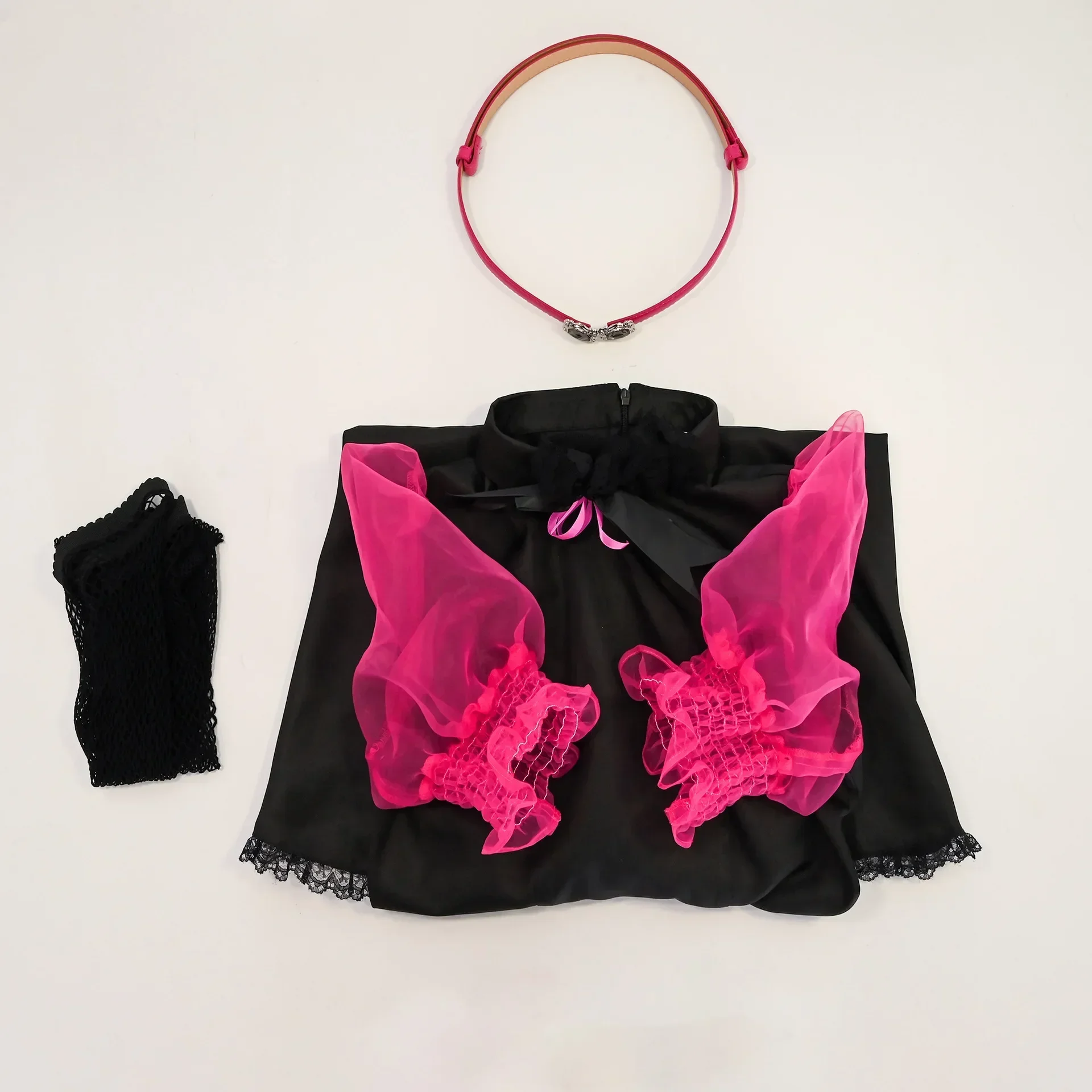 Película monstruo Cosplay vestido en vivo chica alta Draculaura Cosplay disfraz peluca vestido rosa Halloween mujeres traje de juego de rol elegante