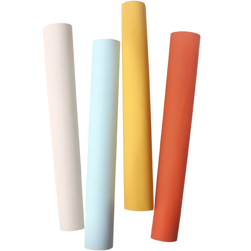 

Nordic ins solid color plain white yellow wallpaper living room bedroom clothing store modern simple milk tea shop wallpaper