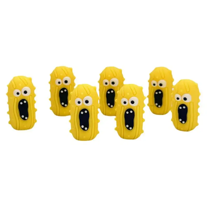 Miniature Screaming Pickle Small Screaming Pickle Cucumber Screaming Pickle Sculpture Decoration 10Pcs For Pickles Lovers