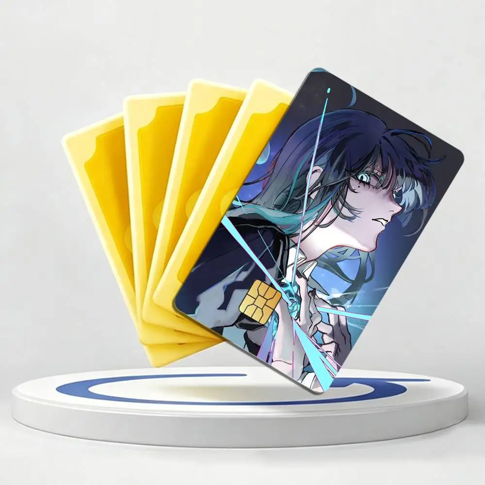 Japanese singer A-ADO Virtual avatar  Card Stickers for Bank Access Protective Waterproof Film Cover Sticker Gift