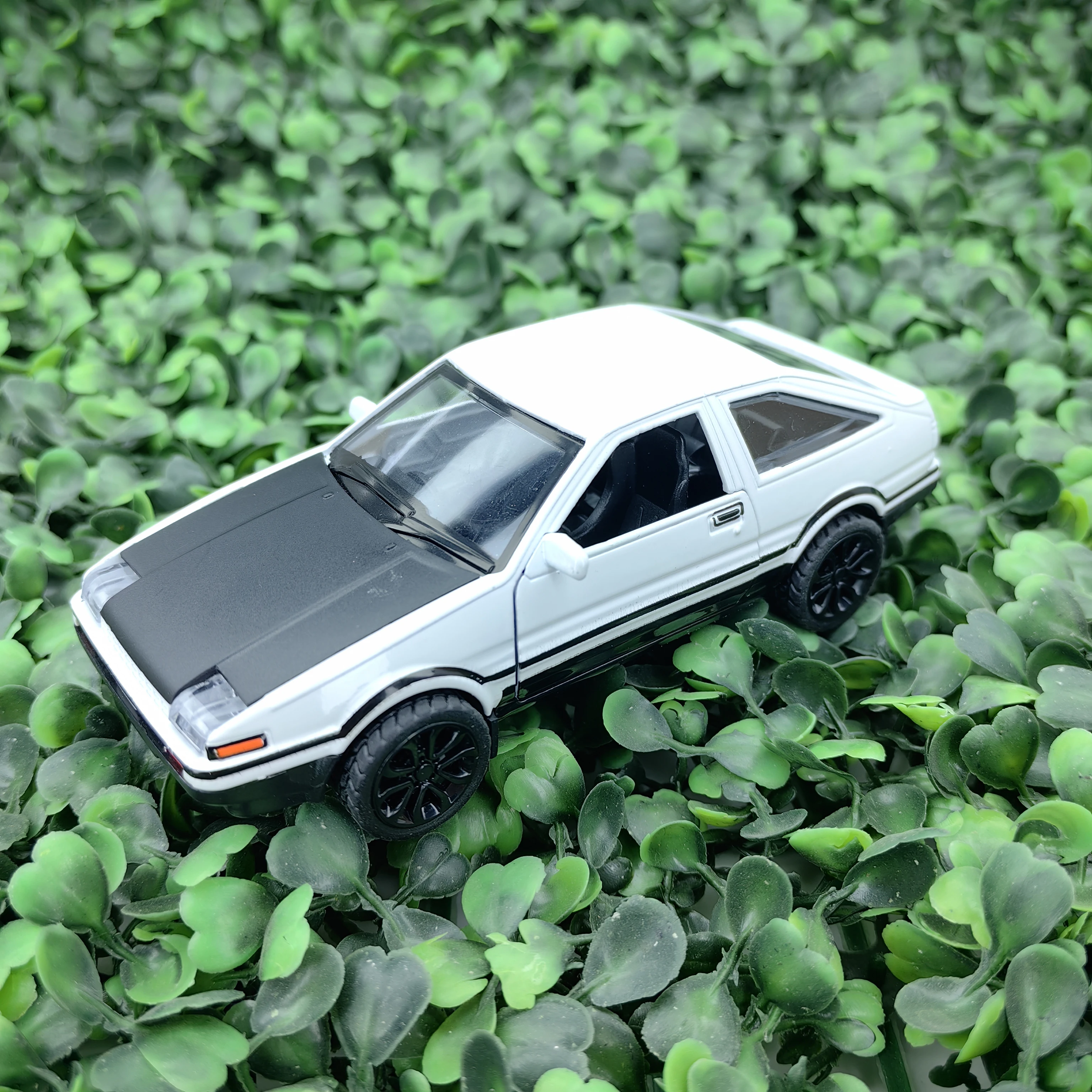 Modèle de voiture de sport en alliage, modèle de véhicule simulé, voiture jouet rétractable pour enfants, portes à double ouverture, voiture jouet racer