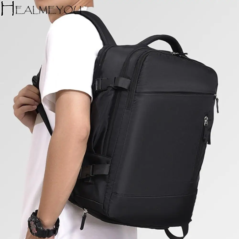 حقيبة سفر محمولة ذات سعة كبيرة، حقيبة أمتعة كتف مريحة متعددة الطبقات، حقيبة سفر بسيطة وخفيفة الوزن للطلاب #1