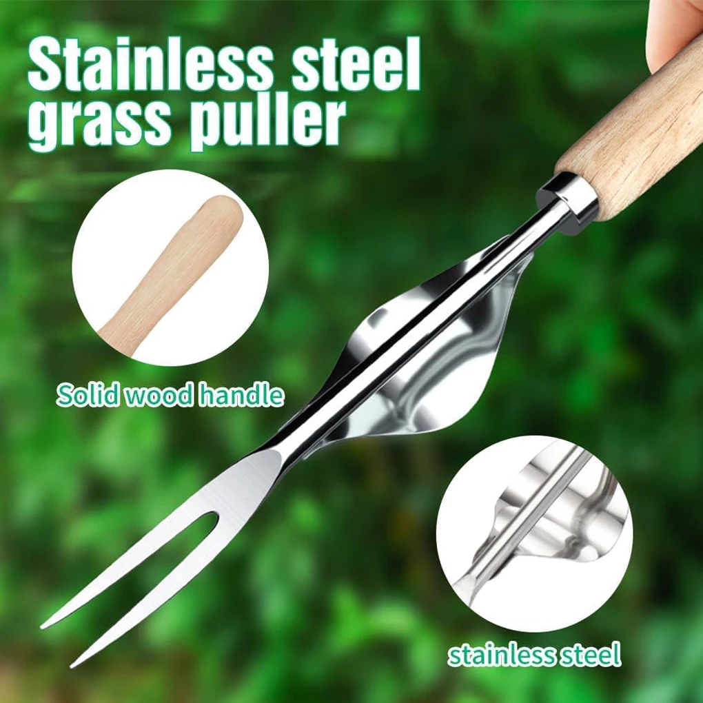 

2pieces Iron Rake For Gardening Garden Weeding Tools With Sheath Manual Weeding Tools Garden Caddys