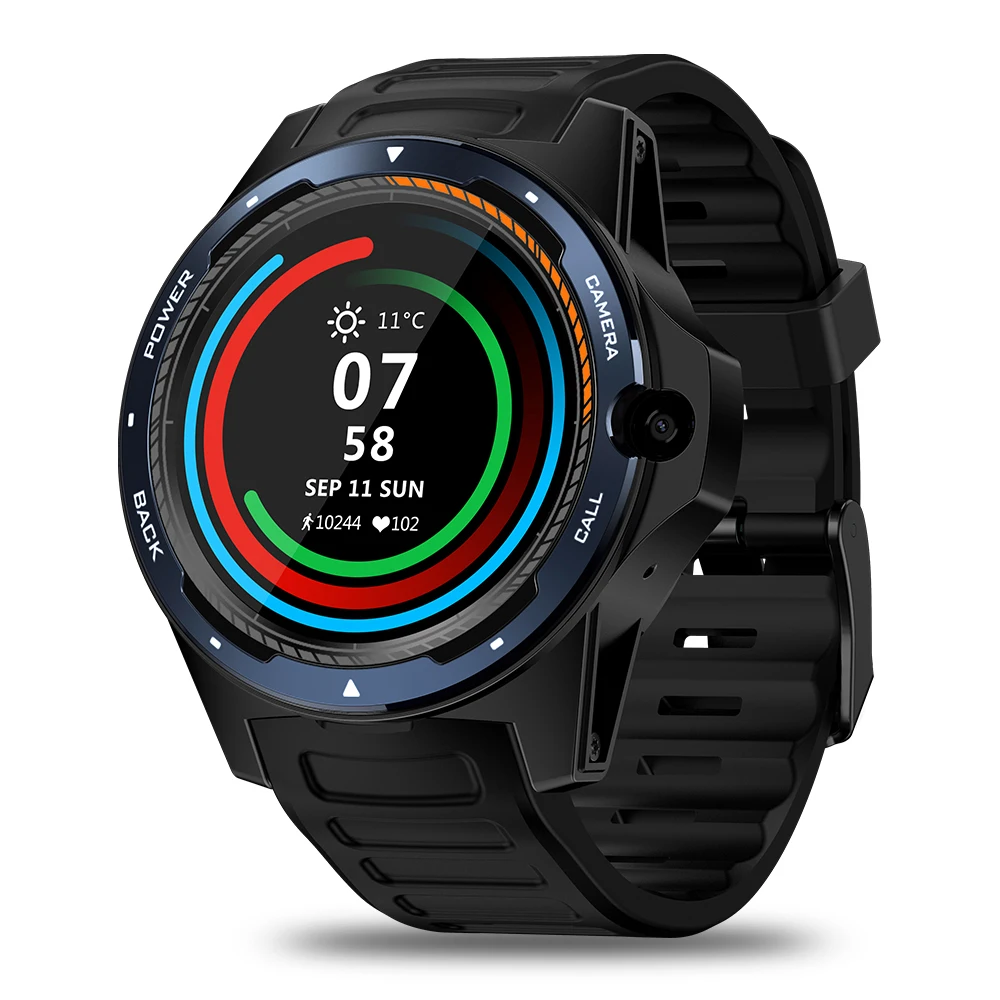 2023 New Smart Watch Men IP68 Waterproof Sport watch Heart Rate Monitoring Weather Forecast GPS smart watch 4G android