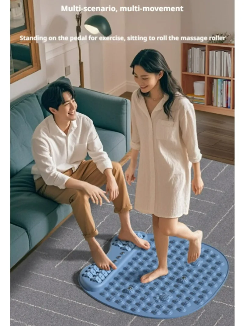 

Акупрессурный коврик для ног для йоги и фитнеса, утолщенная рефлексологическая массажная подушка для снятия боли и расслабления