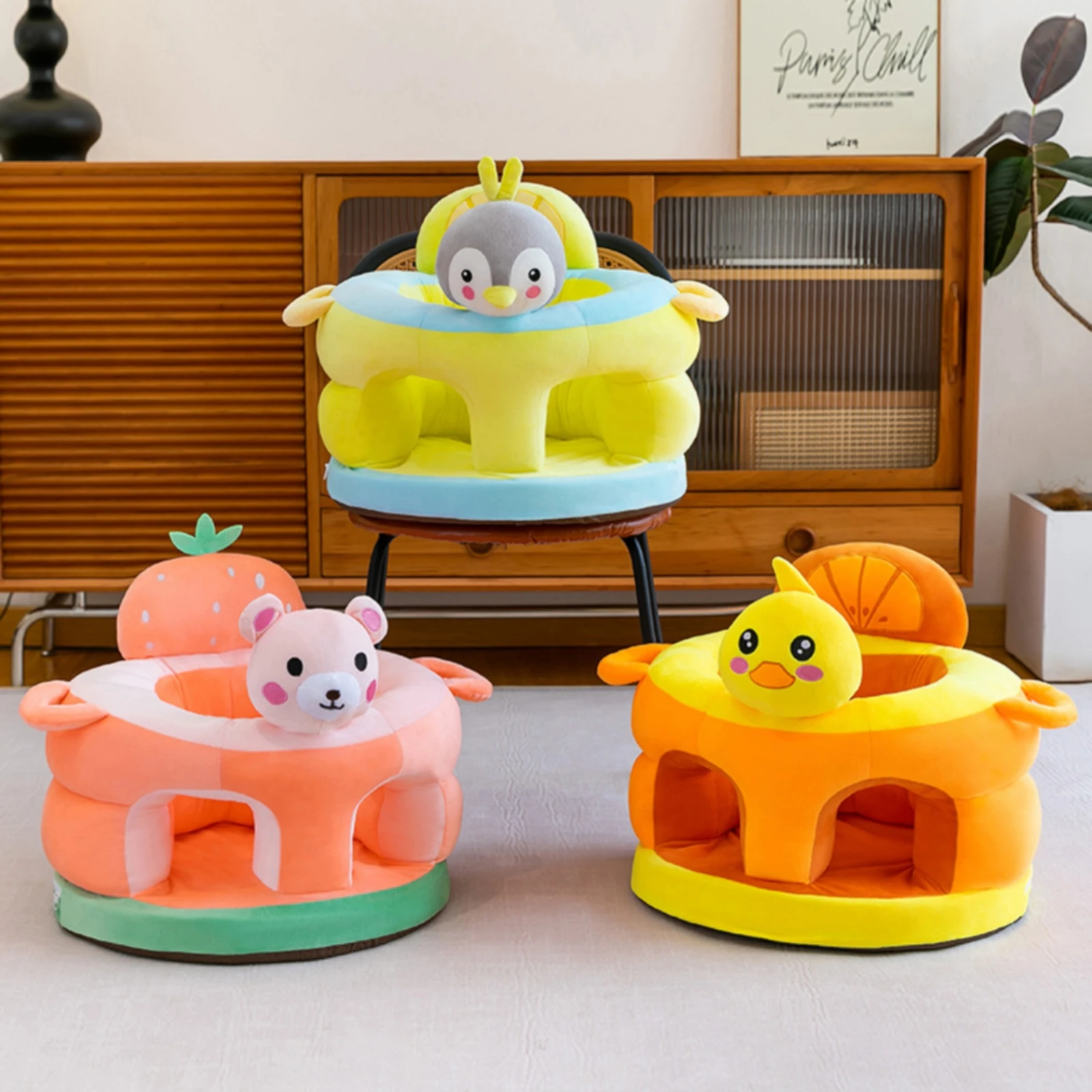 Soft Baby Sofa Cushioned Baby  - Baby Nursery Chair review and price