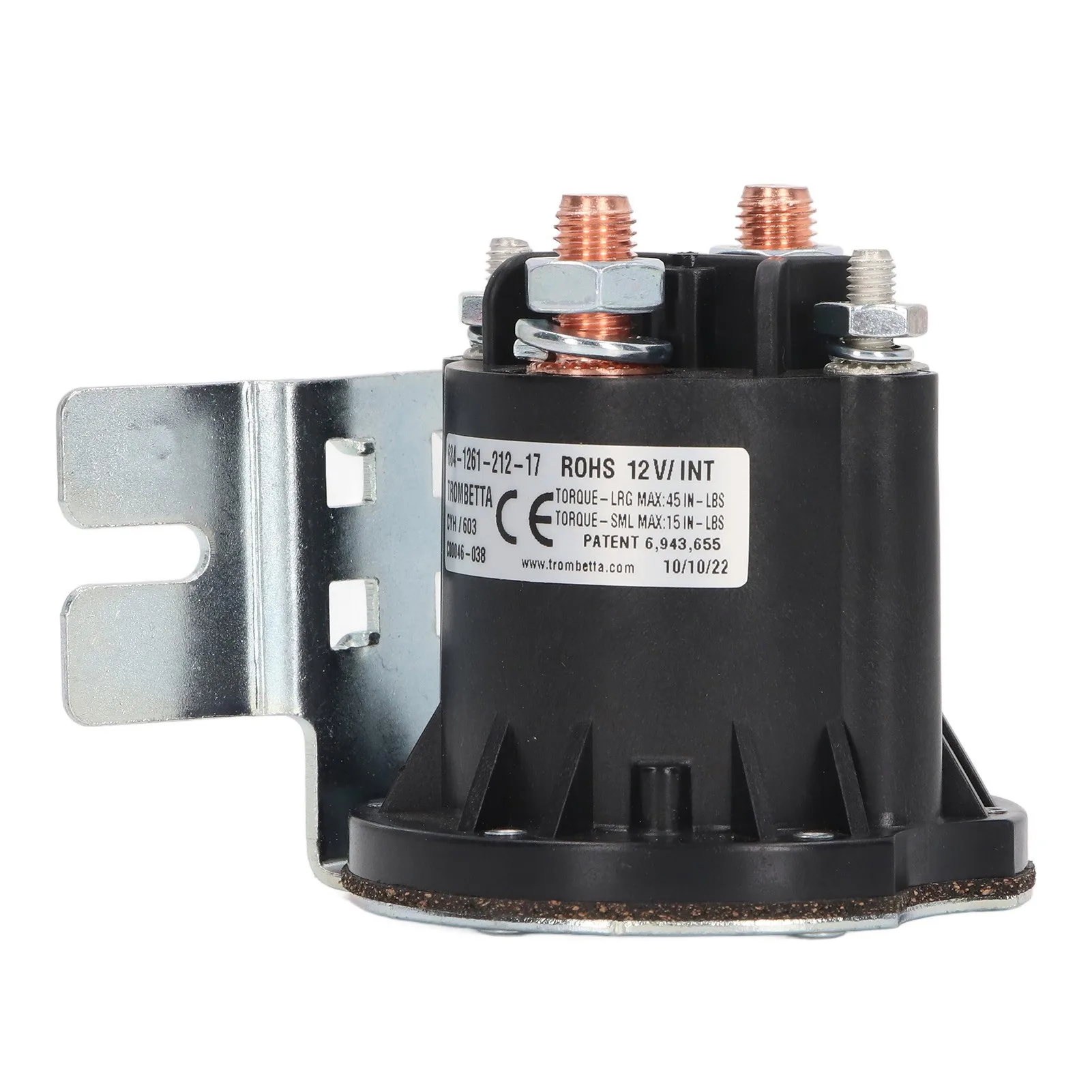 

Electric Oil Pump DC Contactor Sensitive Small Power 684 1261 212 17 Replacemant for TROMBETTA Forklift DC12V