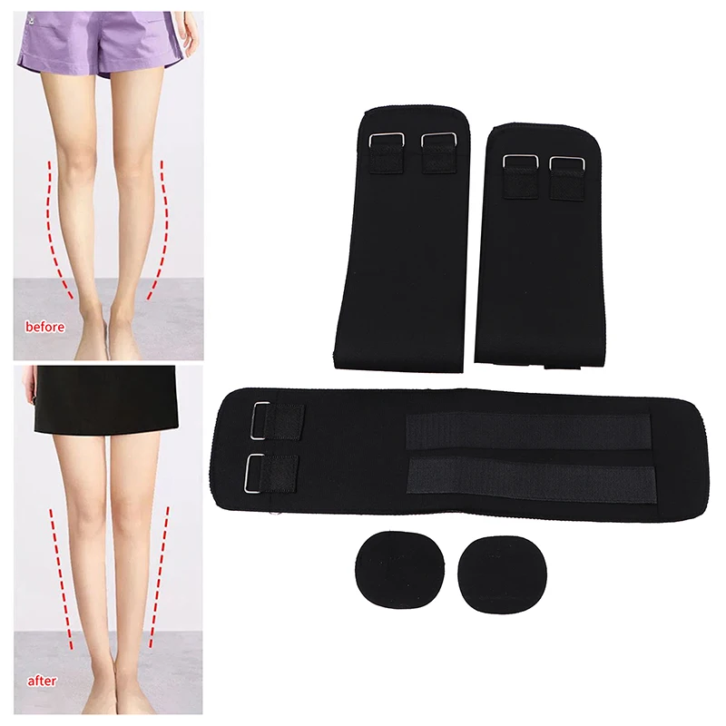 Correcteur de Posture de jambes multifonctionnel, ceinture de Correction de jambes d'arc, ceinture correctrice pour jambes de type O, jambes de type X, 3 pièces/ensemble