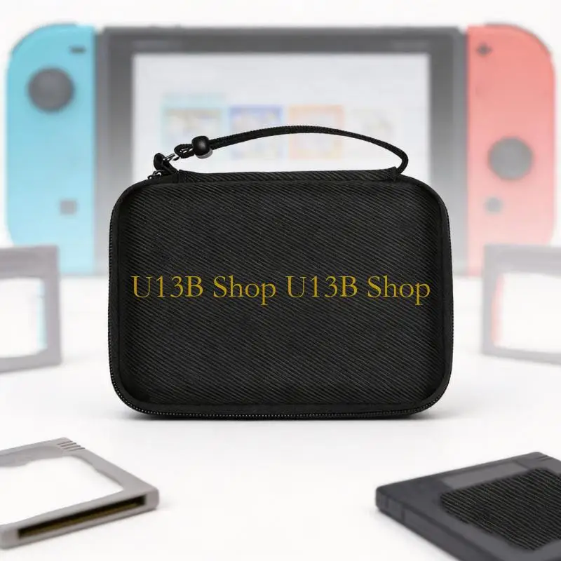 U13B Storage Bag with Handle & Pocket Handheld Console Hard Carrying Case Bag
