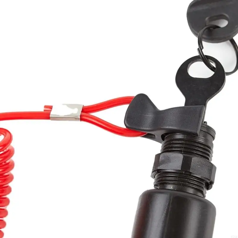 M76E Sicherheits-Lanyard-Zündschlüsselschalter 175974 für Evinrude-Bootsmotor – Detail 8