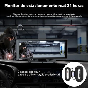 Android Touchscreen Dashcam, 10,26 Zoll, 4K, CarPlay, GPS, WLAN, Anwendungssteuerung, Nachtsicht, Aux, Bluetooth, FM, Car DVR, Black Box 24H 8 Hauptverkaufsladungsbilanz - №2