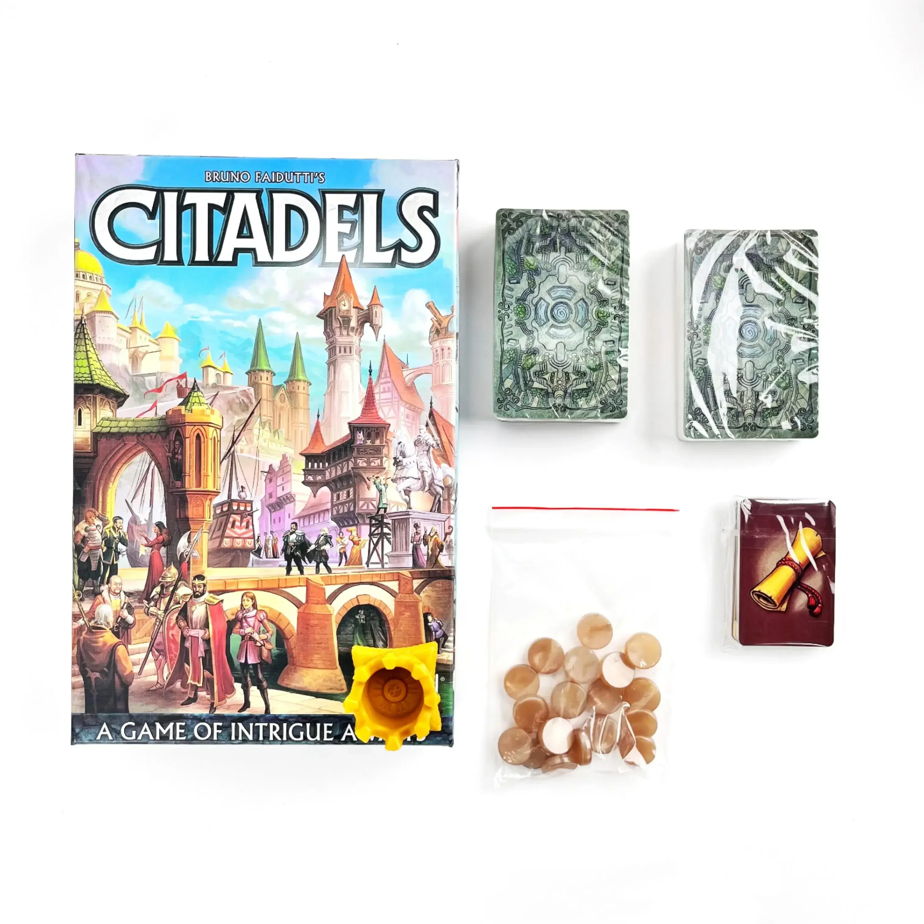 

Citadels Royal Architects 2025 Medieval Strategy City Building Game with Bluffing for 2-8 Players Family Adults 60 Mins