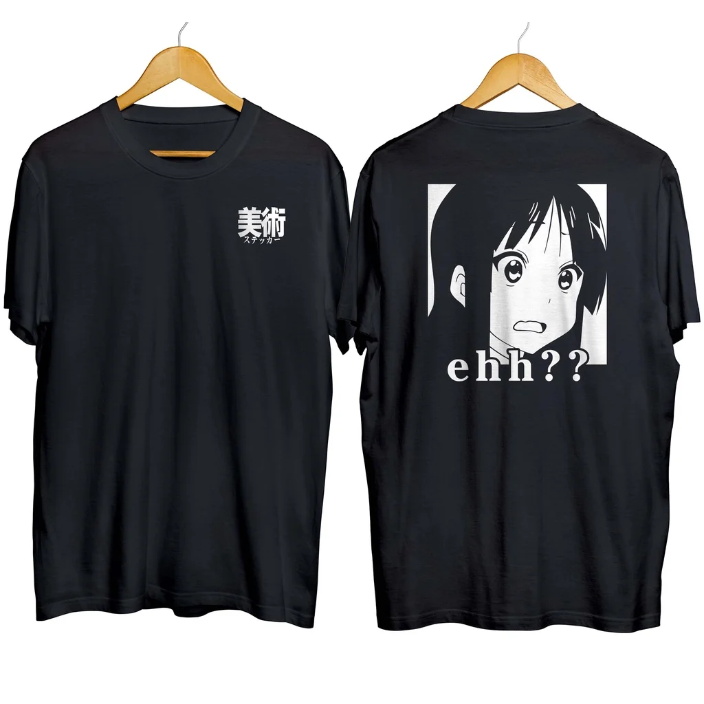 T-shirt distro anime sticker MIO AKIYAMA - K-ON 100% cotton combed 30s