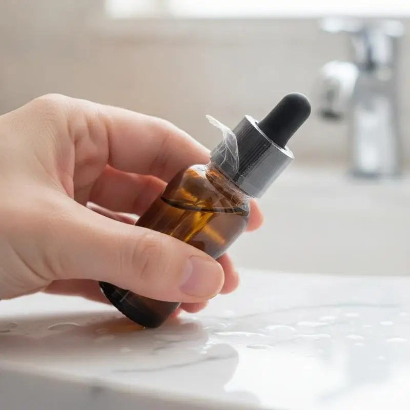 100Pcs Heat Shrink Wrap Film Odorless Seal Fit 15ml Glass Liquid Dropper Bottles Herbal Extract Liquid Storage