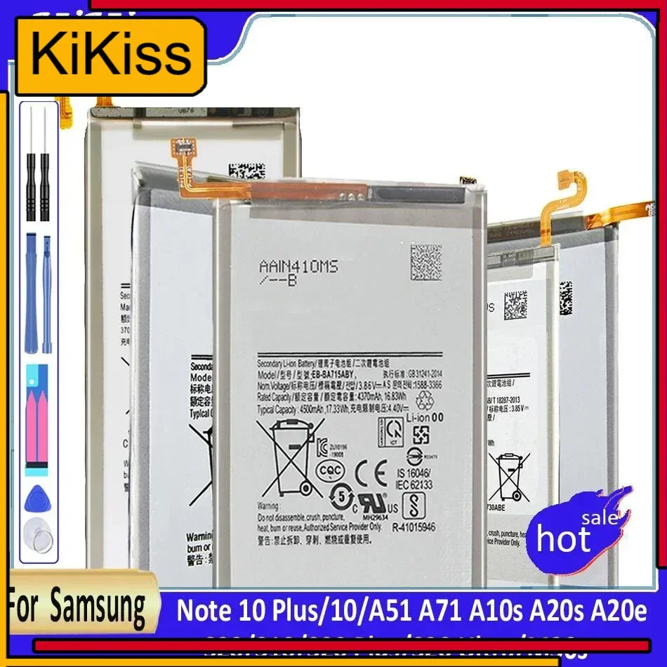 삼성 갤럭시 S10 5G S20 + S20 울트라 A71 A51 A31 A20e A10e 노트 10 플러스 10 + M30s M21 M31 용 배터리 