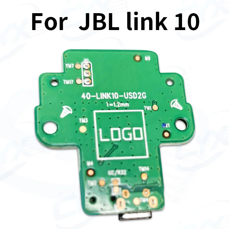 Original Power Supply Board Connector para JBL Link 10, Bluetooth Speaker, Micro USB Charge Port, 1Pc