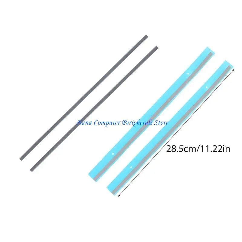 F68C 2PCS ยางแถบแล็ปท็อปด้านล่างฝาครอบแผ่นเท้าสำหรับ X360 15-DR, X360 15-DS Non-Slip Feet Feet Strips