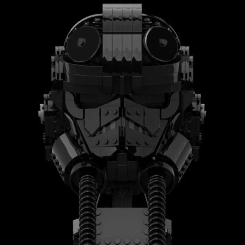 MOC Customize Space Clone Army Battle Bad Batch Helmet Iden Versio Star Movie Ultimate Collection Assembly Puzzle Birthday Gifts