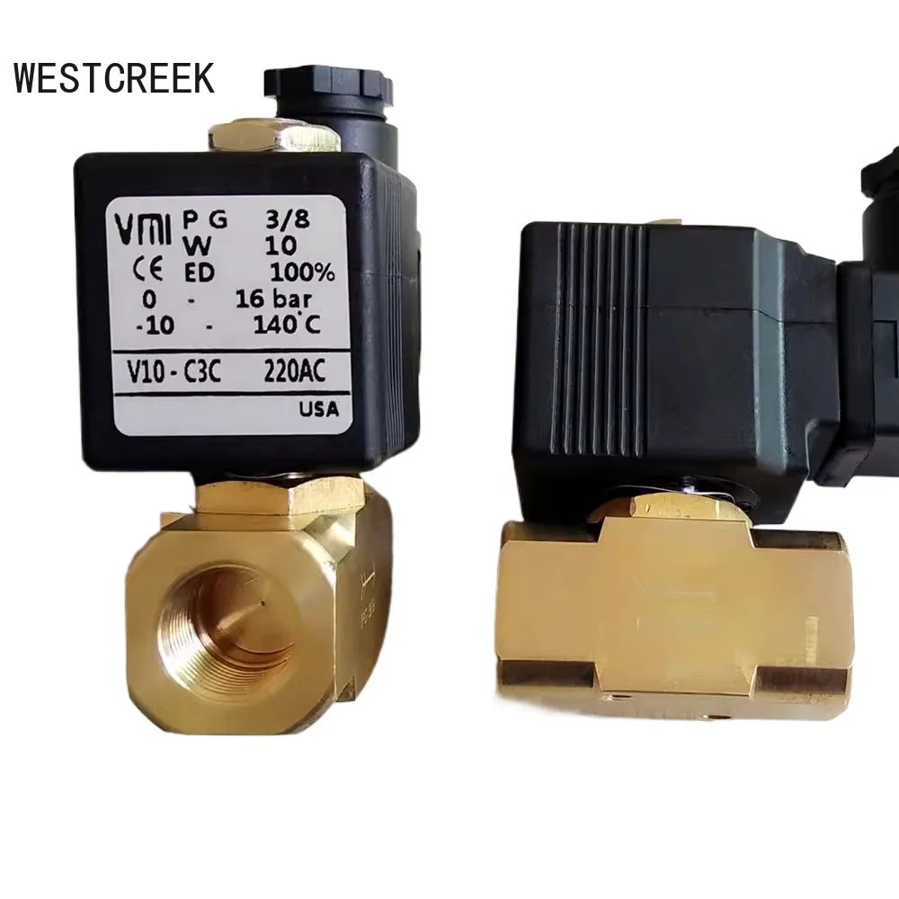 WESTCREEK VMI PG3/8 V10-C3C 220AC Twin screw granulator extrude electromechanical magnetic valve VMI solenoid valve