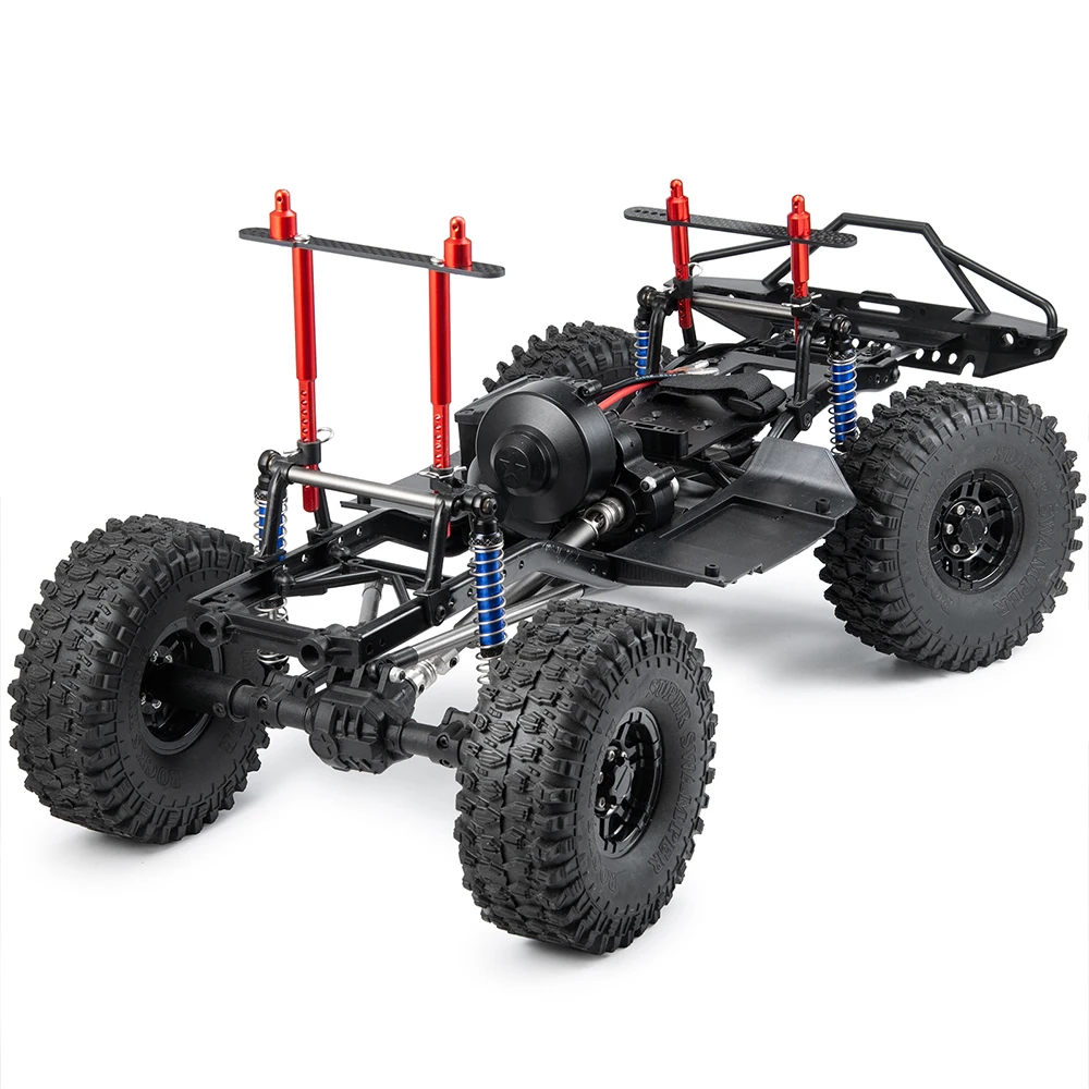 YEAHRUN RC Car Body Post Mounts Metal Alloy Front and Rear Shell Column for Axial SCX10 II 90046 1/10 RC Crawler Car Parts