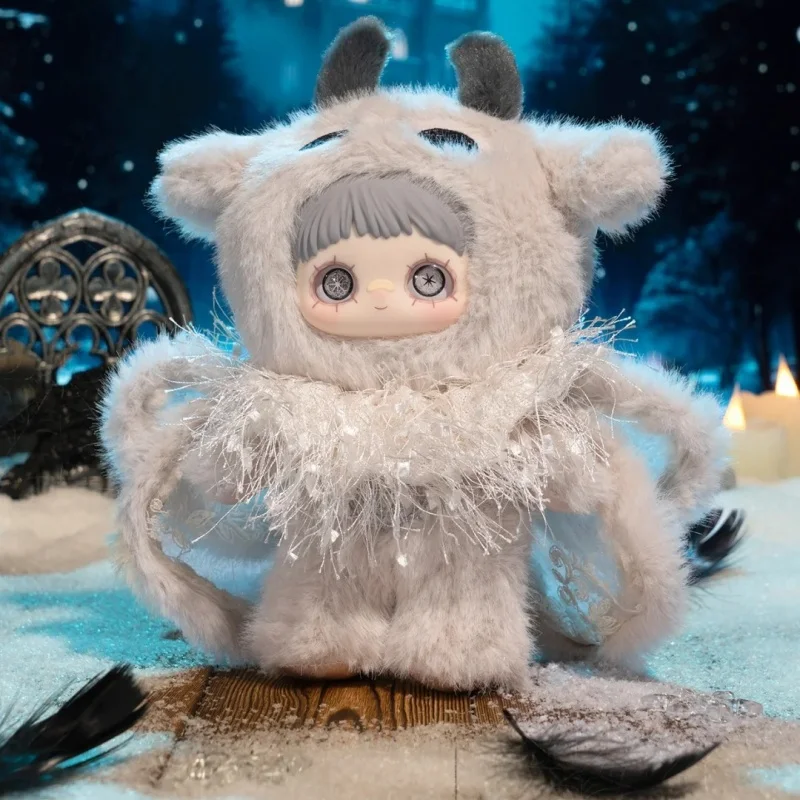 حقيقي Maymei الشتاء غريب سلسلة الفينيل أفخم صندوق أعمى العصرية لعبة جمع اليدوية عيد الميلاد هدايا عيد الميلاد 2025 الشتاء