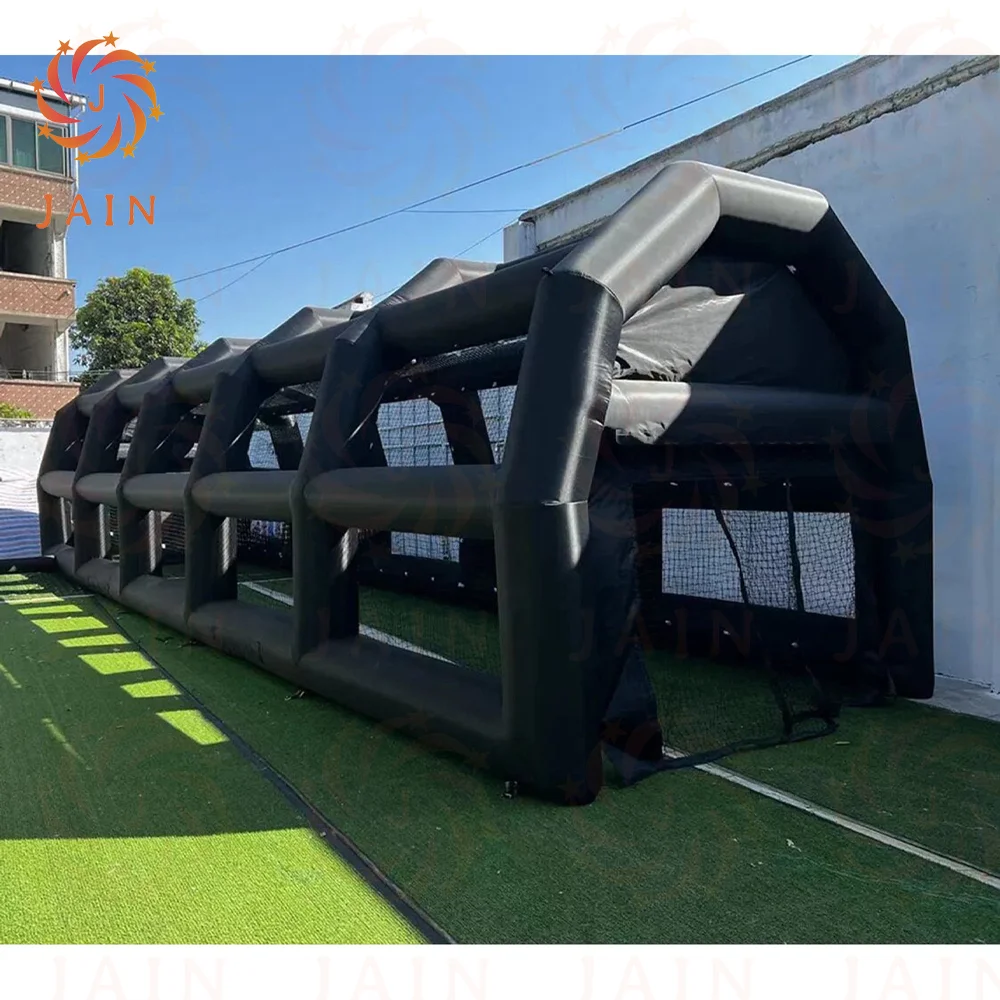 High Quality Inflatable Baseball Sport Court Baseball Batting Cage With Blower Inflatable Baseball Tent For Practice Show Party