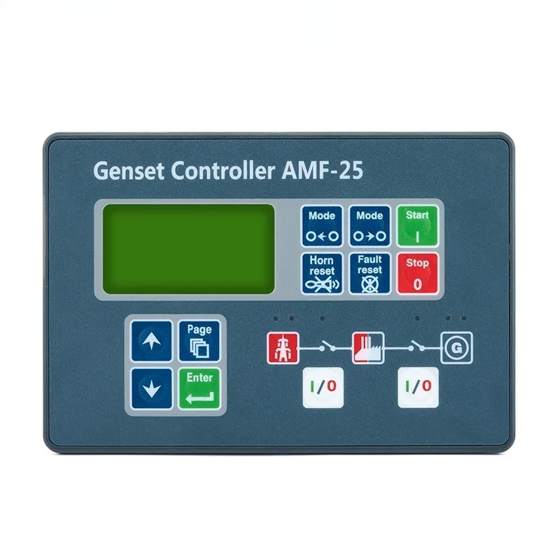 AMF25 AMF20 Auto Start Stop Generator Controller Mains Failure Control Module Diesel Genset Replacement Accessories