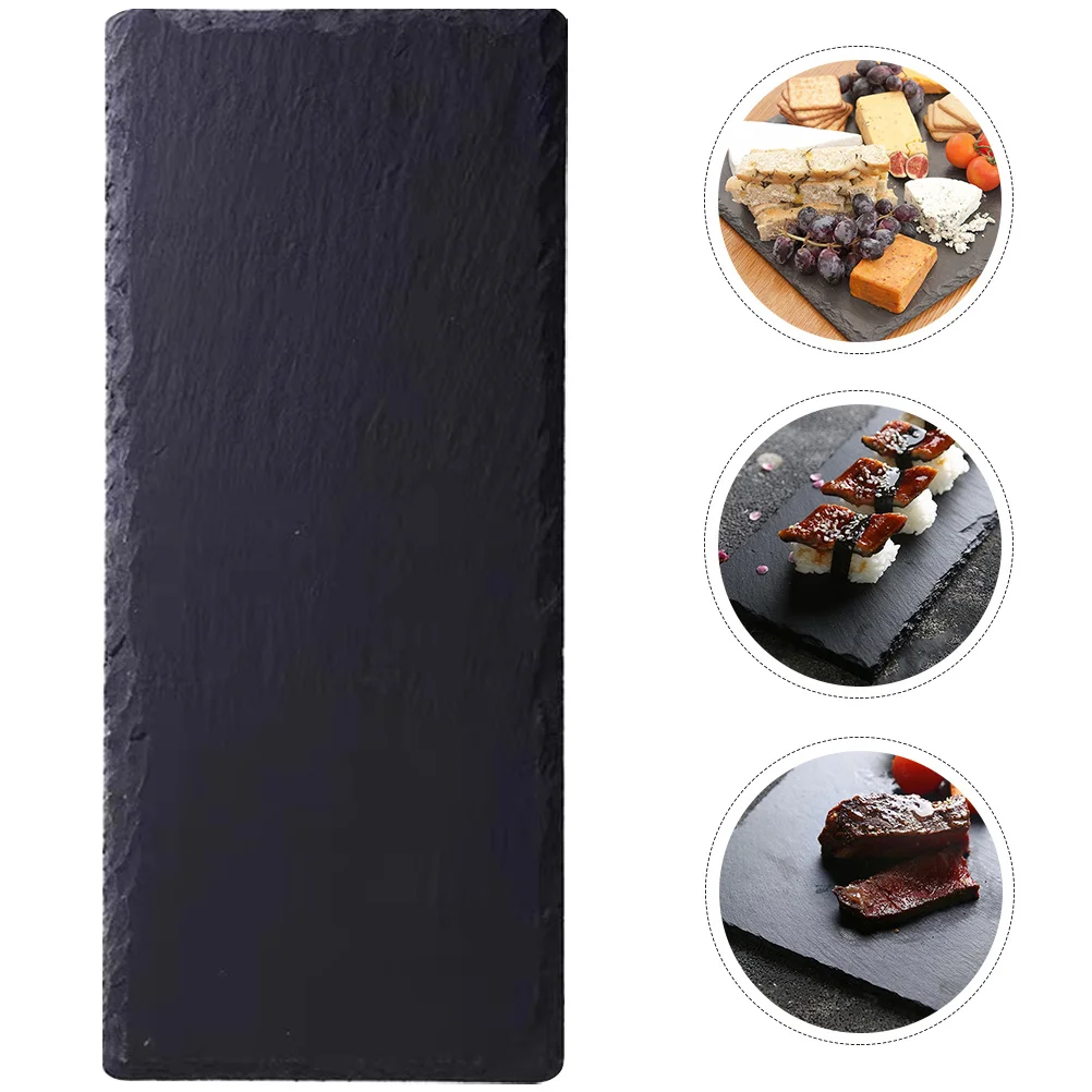 

Steak Plate Multi-Function Household Sushi Plate Natural Dessert Tray Multifunction Restaurant Use