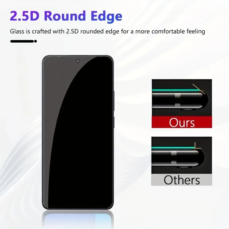 2Pcs Privacy Screen Protector Tempered Glass For Xiaomi Redmi Note 14 13 Pro Note 13 Pro 4G 5G 12 11 10 9 Pro 11S 10S 9 12 Glass - view 4