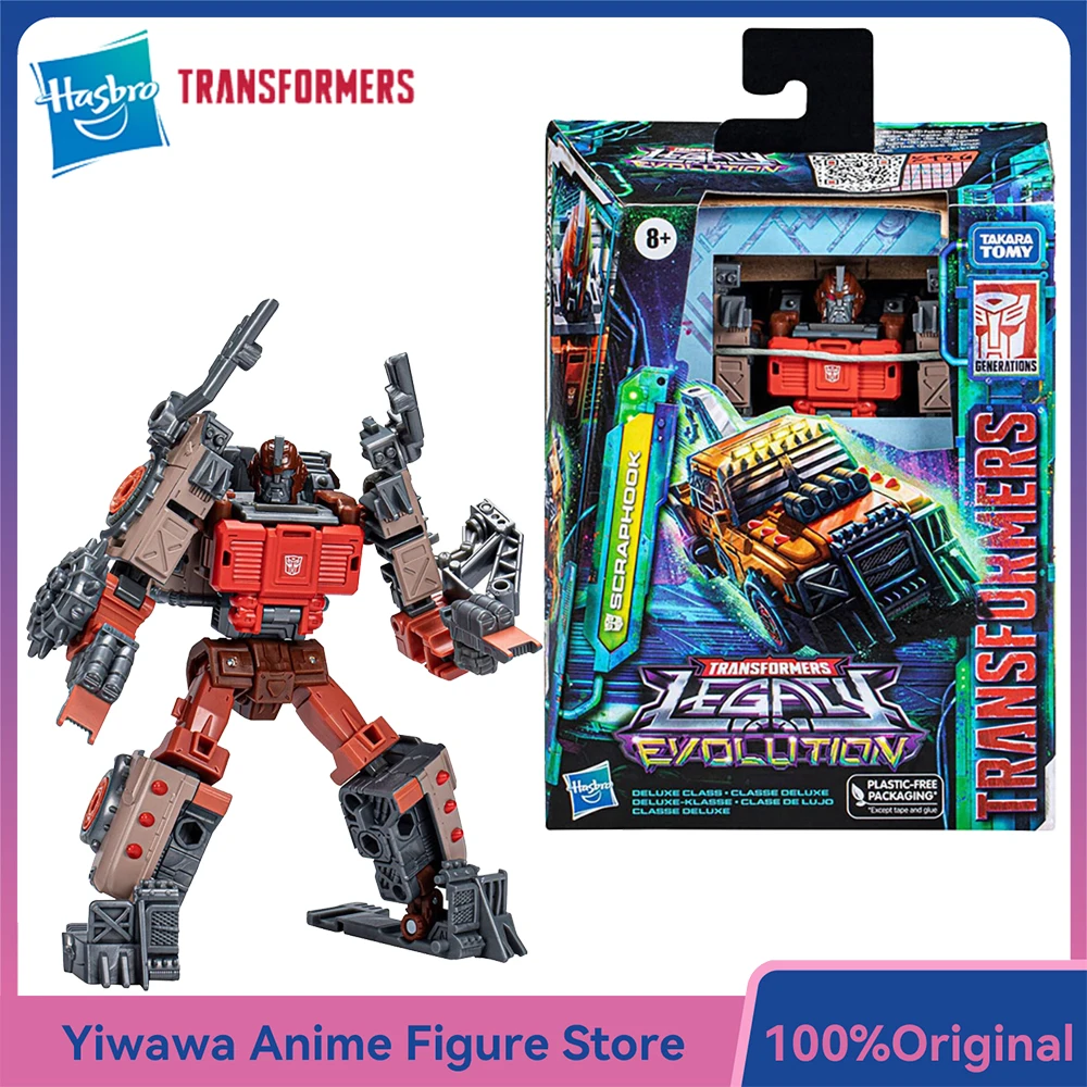 

[В наличии] Hasbro Transformers Legacy Evolution Scraphook (Junkion) 14 см, аниме-фигурка класса Deluxe, коллекция моделей игрушек