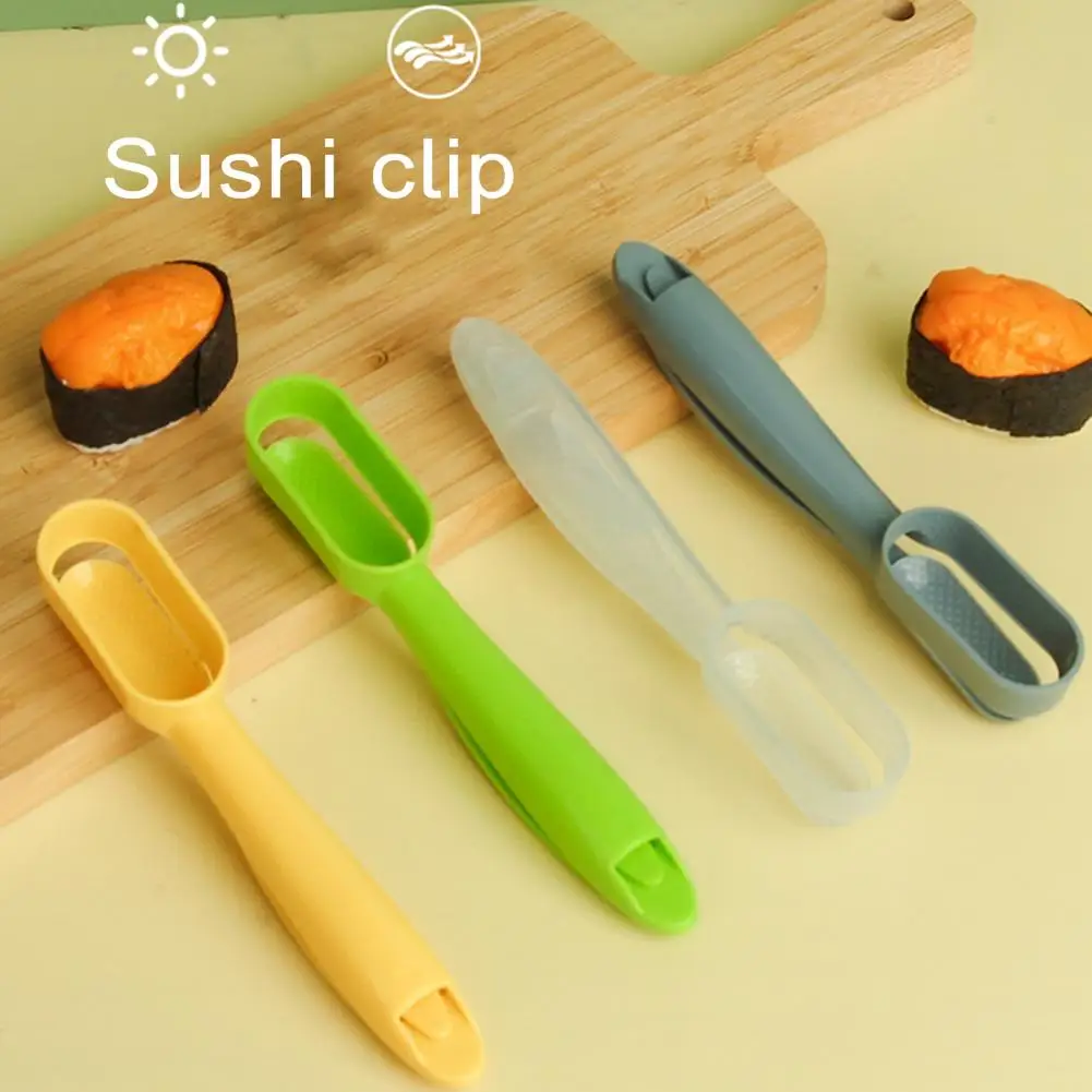 Anti-skid Design Sushi Mold Non-sticky Press Sushi Mold Portable Sushi Mold Long Handle Rice Ball Press for Japanese Non-sticky