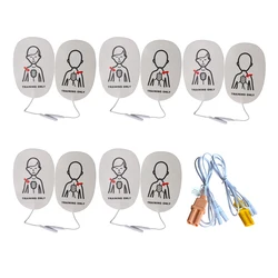 5 Pair XFT Child Pads With Cable For XFT 120 XFT 120C+ AED Trainer Replacement